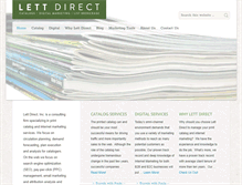 Tablet Screenshot of lettdirect.com